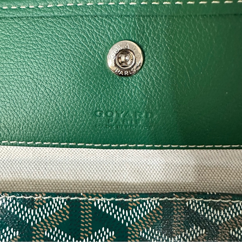GOYARD Saint Louis PM Tote Bag Green - Picture 5 of 13